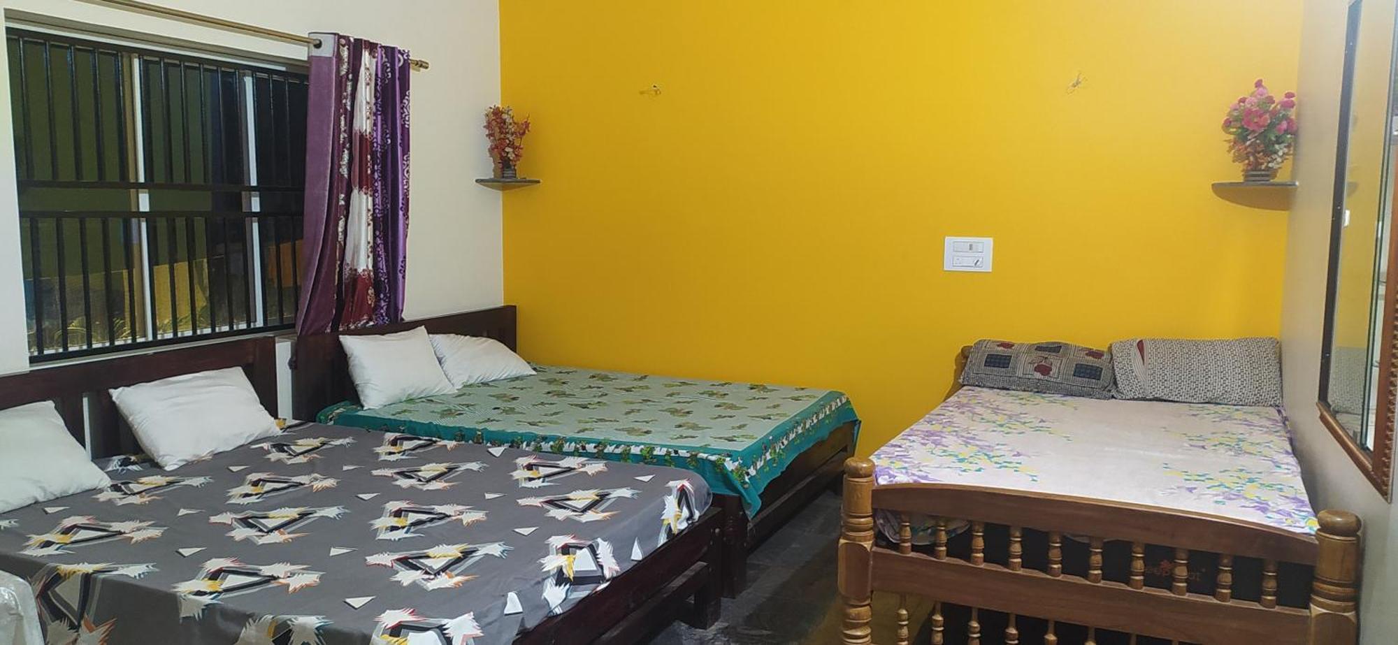 Ratnakar Arundekar Home Stay In Beach Side Ac Room Gokarna  Exterior foto